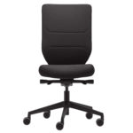 WF Upholstered Chair Black