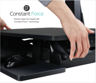 Workfit TS Compact Desk Converter