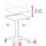 New LearnFit Sit Stand Desk - 2