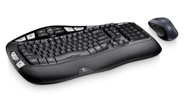 Wireless Wave Keyboard and Mouse - 1